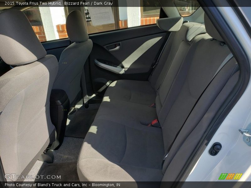 Blizzard Pearl / Dark Gray 2015 Toyota Prius Two Hybrid