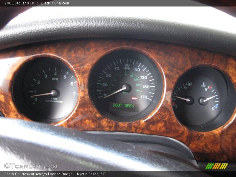 Black / Charcoal 2001 Jaguar XJ XJR