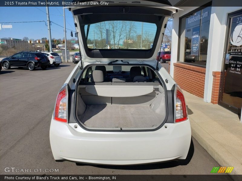 Blizzard Pearl / Dark Gray 2015 Toyota Prius Two Hybrid