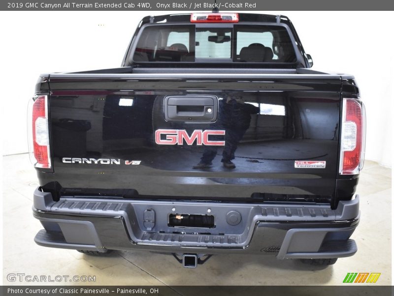 Onyx Black / Jet Black/­Cobalt Red 2019 GMC Canyon All Terrain Extended Cab 4WD