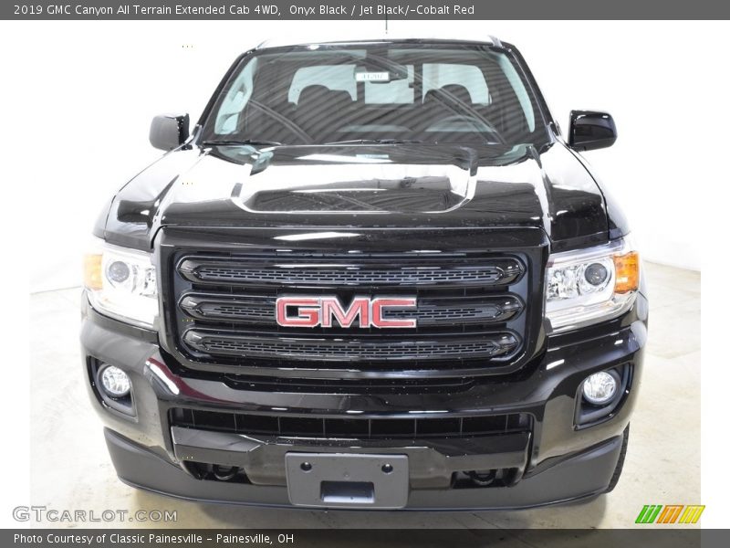 Onyx Black / Jet Black/­Cobalt Red 2019 GMC Canyon All Terrain Extended Cab 4WD