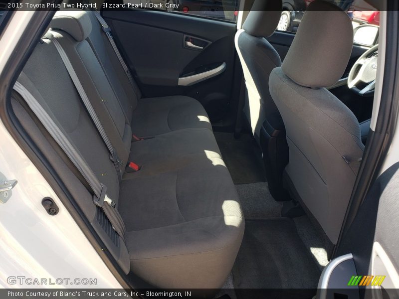 Blizzard Pearl / Dark Gray 2015 Toyota Prius Two Hybrid