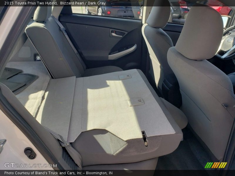 Blizzard Pearl / Dark Gray 2015 Toyota Prius Two Hybrid