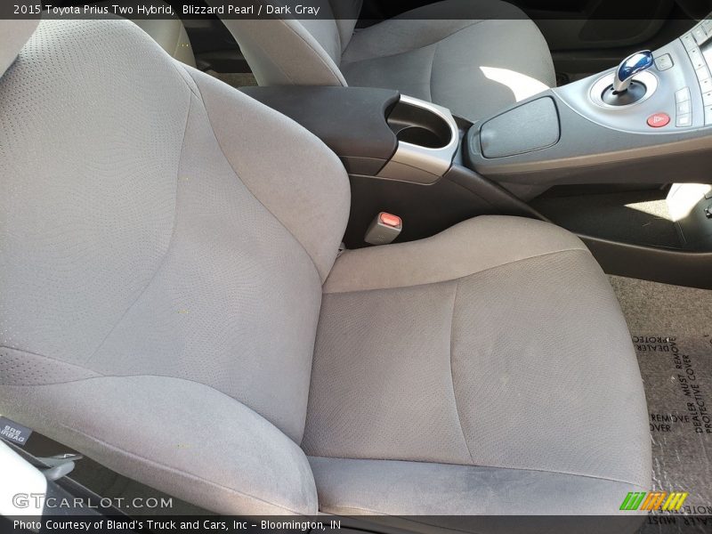Blizzard Pearl / Dark Gray 2015 Toyota Prius Two Hybrid