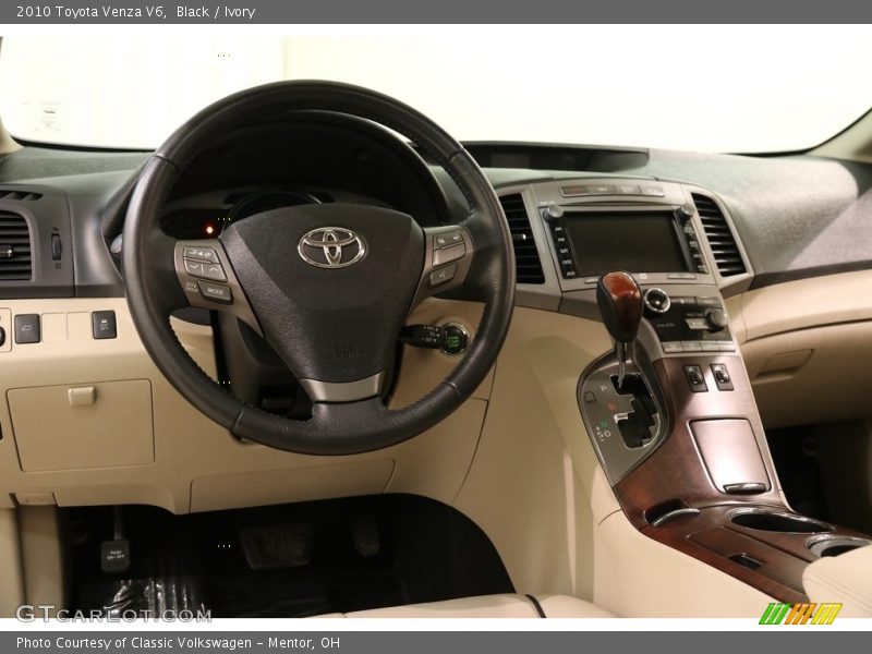 Black / Ivory 2010 Toyota Venza V6