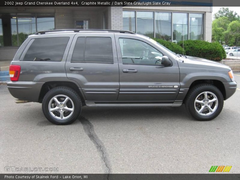 Graphite Metallic / Dark Slate Gray/Light Slate Gray 2002 Jeep Grand Cherokee Overland 4x4