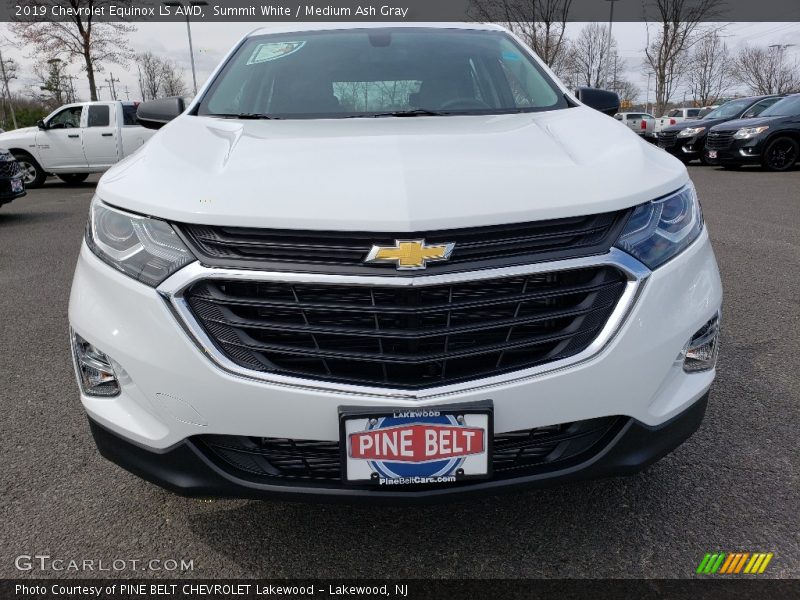 Summit White / Medium Ash Gray 2019 Chevrolet Equinox LS AWD