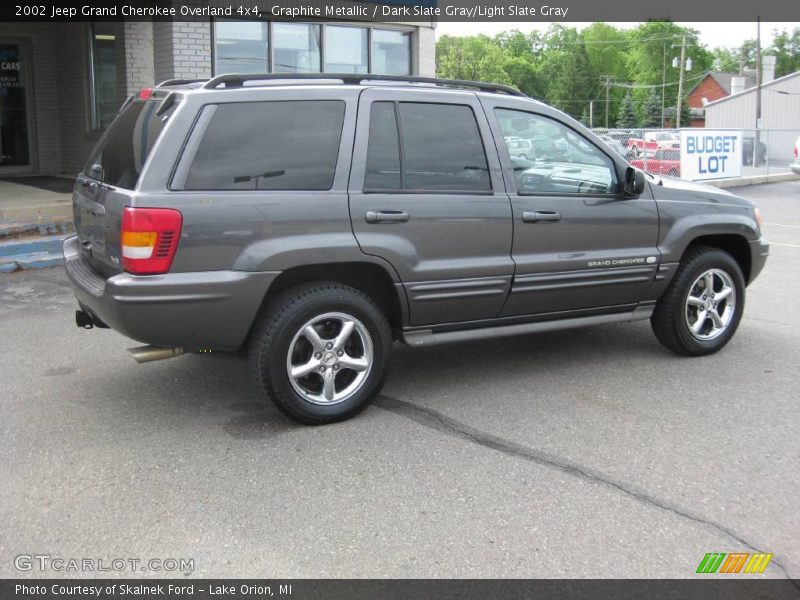 Graphite Metallic / Dark Slate Gray/Light Slate Gray 2002 Jeep Grand Cherokee Overland 4x4