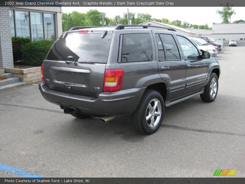 Graphite Metallic / Dark Slate Gray/Light Slate Gray 2002 Jeep Grand Cherokee Overland 4x4