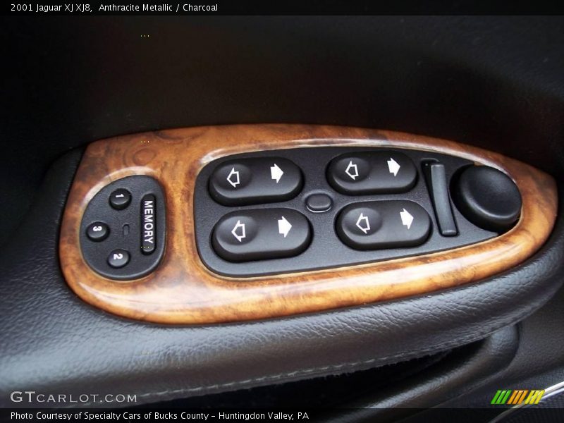 Anthracite Metallic / Charcoal 2001 Jaguar XJ XJ8