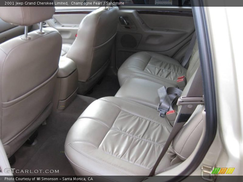 Champagne Pearl / Sandstone 2001 Jeep Grand Cherokee Limited