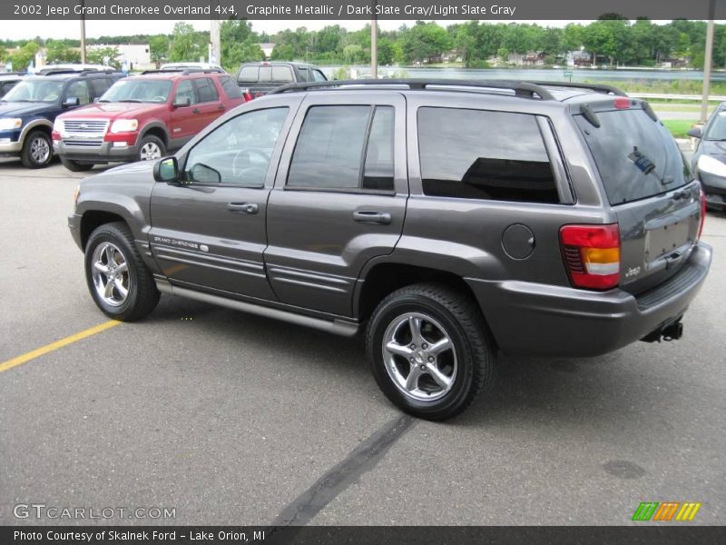 Graphite Metallic / Dark Slate Gray/Light Slate Gray 2002 Jeep Grand Cherokee Overland 4x4