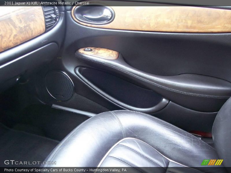 Anthracite Metallic / Charcoal 2001 Jaguar XJ XJ8