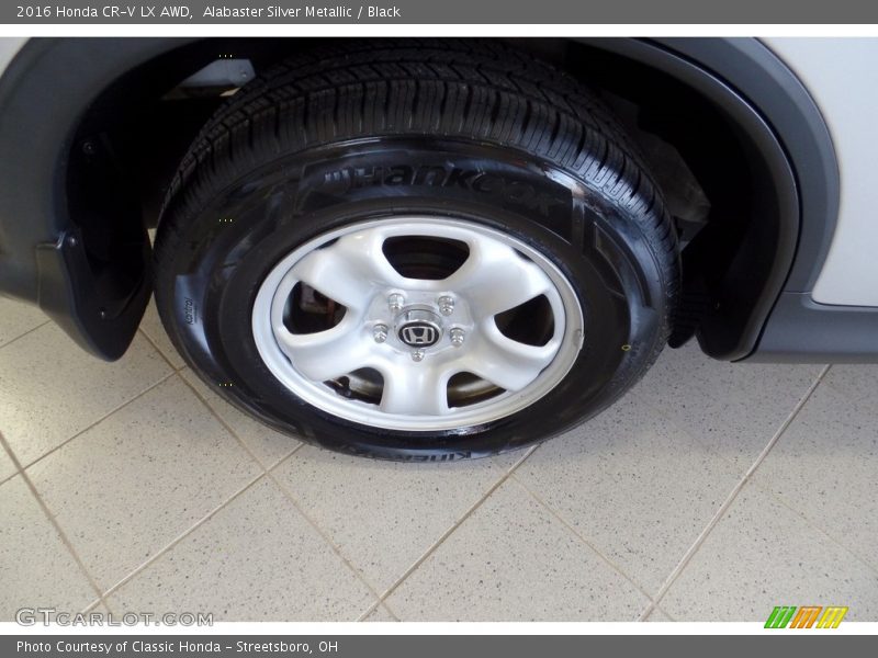 Alabaster Silver Metallic / Black 2016 Honda CR-V LX AWD