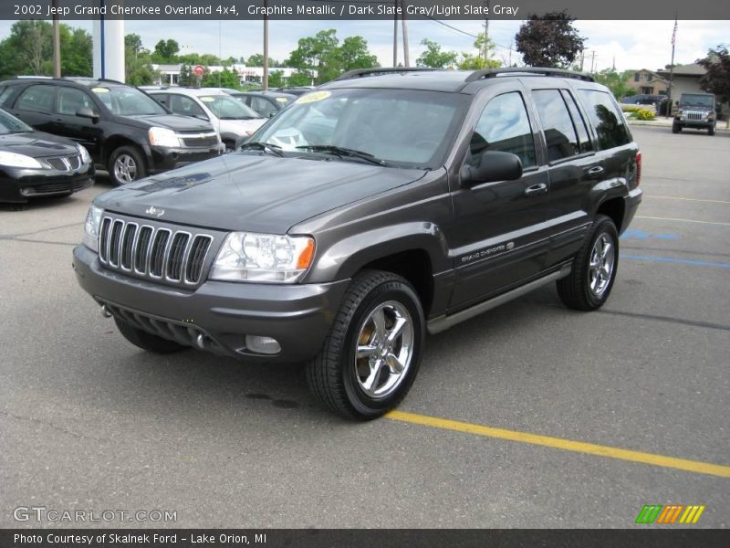 Graphite Metallic / Dark Slate Gray/Light Slate Gray 2002 Jeep Grand Cherokee Overland 4x4