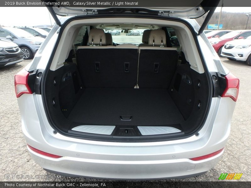 Galaxy Silver Metallic / Light Neutral 2019 Buick Envision Preferred AWD