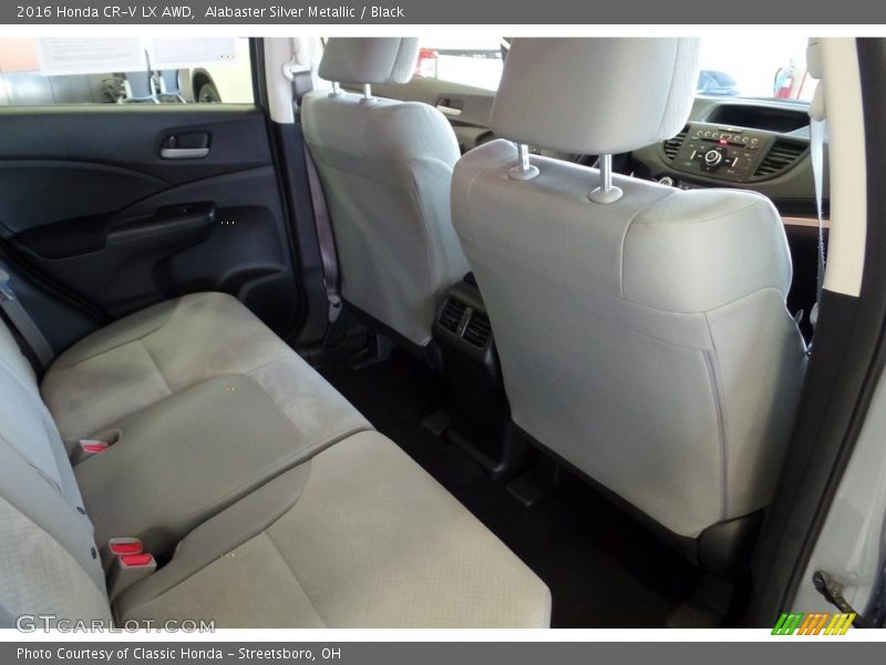 Alabaster Silver Metallic / Black 2016 Honda CR-V LX AWD