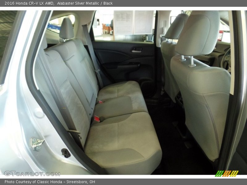 Alabaster Silver Metallic / Black 2016 Honda CR-V LX AWD