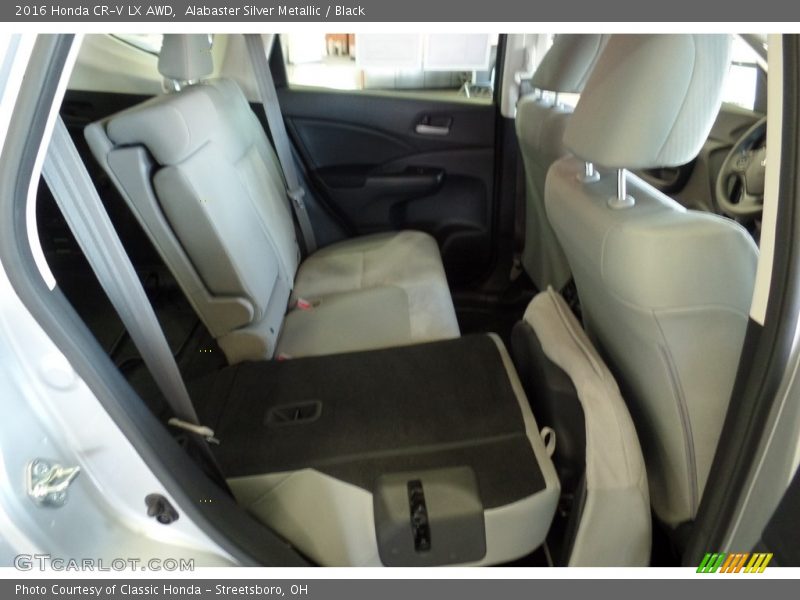Alabaster Silver Metallic / Black 2016 Honda CR-V LX AWD