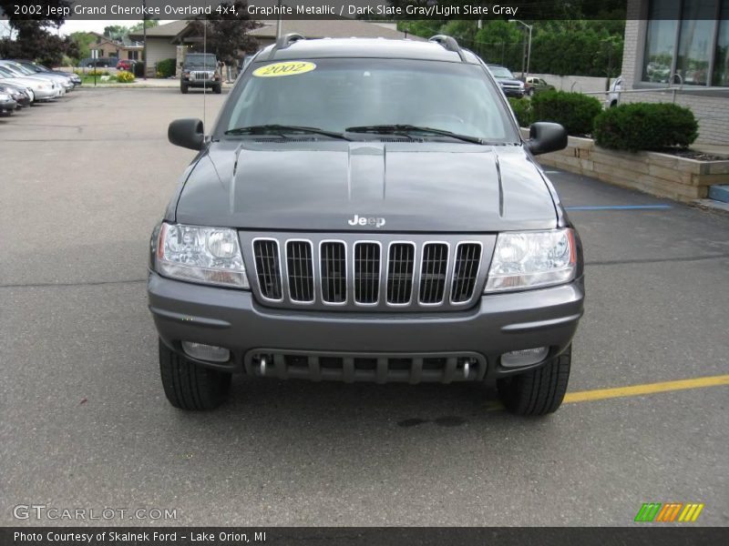 Graphite Metallic / Dark Slate Gray/Light Slate Gray 2002 Jeep Grand Cherokee Overland 4x4