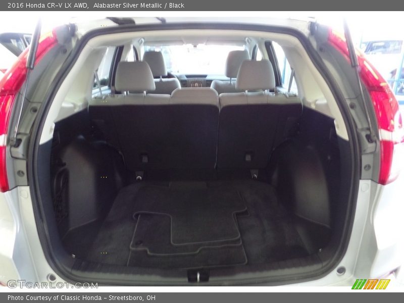 Alabaster Silver Metallic / Black 2016 Honda CR-V LX AWD
