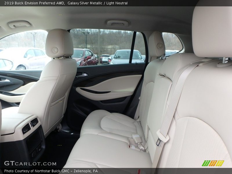 Galaxy Silver Metallic / Light Neutral 2019 Buick Envision Preferred AWD