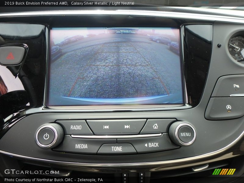 Galaxy Silver Metallic / Light Neutral 2019 Buick Envision Preferred AWD