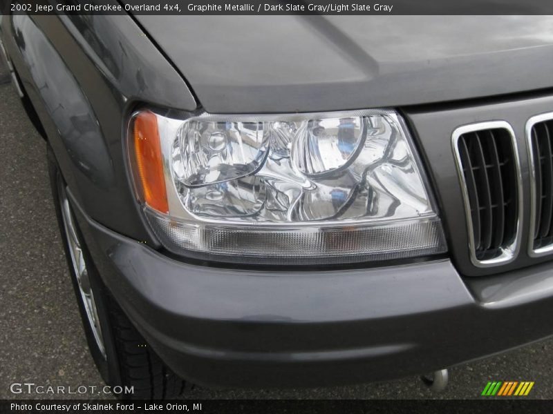 Graphite Metallic / Dark Slate Gray/Light Slate Gray 2002 Jeep Grand Cherokee Overland 4x4