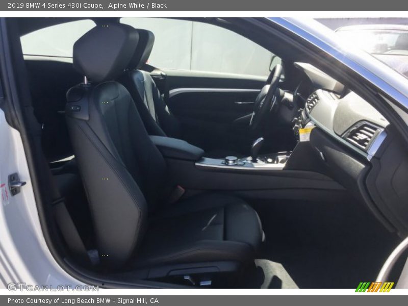 Alpine White / Black 2019 BMW 4 Series 430i Coupe