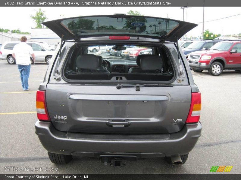 Graphite Metallic / Dark Slate Gray/Light Slate Gray 2002 Jeep Grand Cherokee Overland 4x4