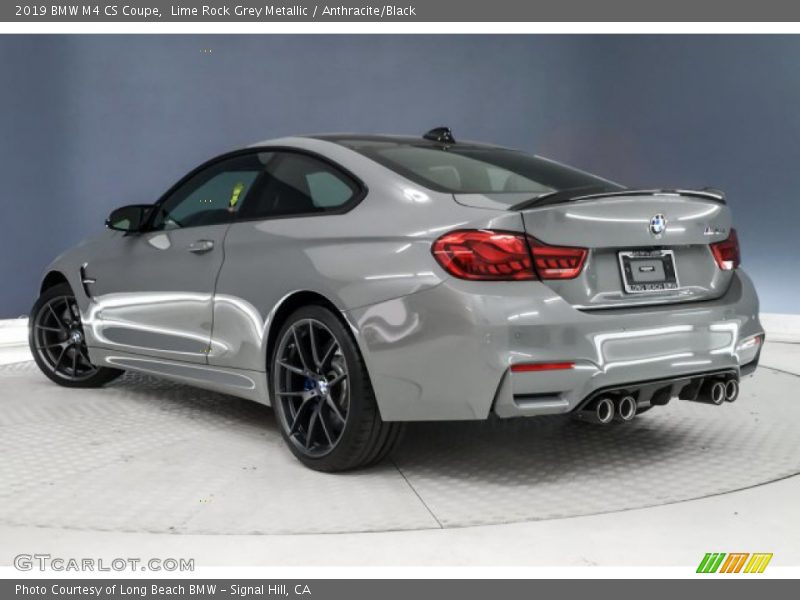 Lime Rock Grey Metallic / Anthracite/Black 2019 BMW M4 CS Coupe