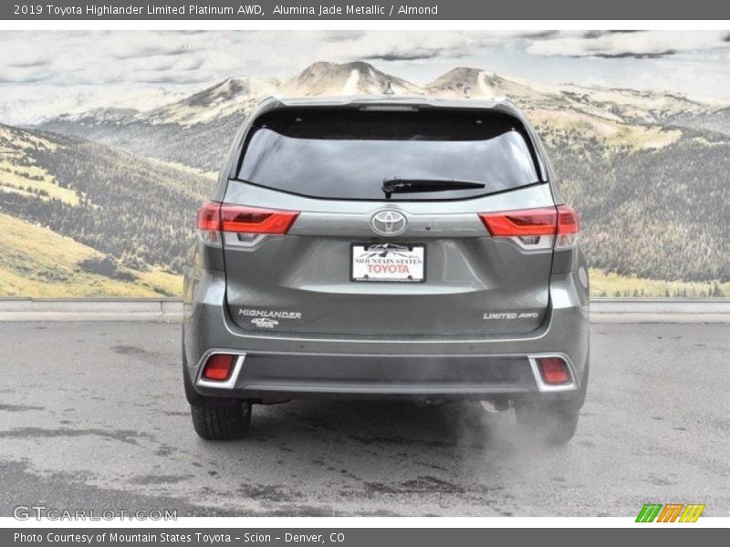 Alumina Jade Metallic / Almond 2019 Toyota Highlander Limited Platinum AWD