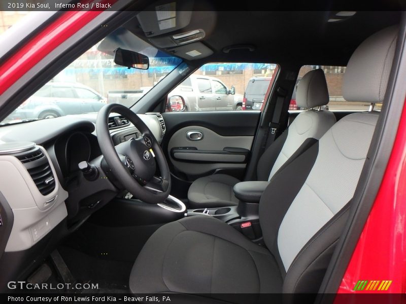 Inferno Red / Black 2019 Kia Soul