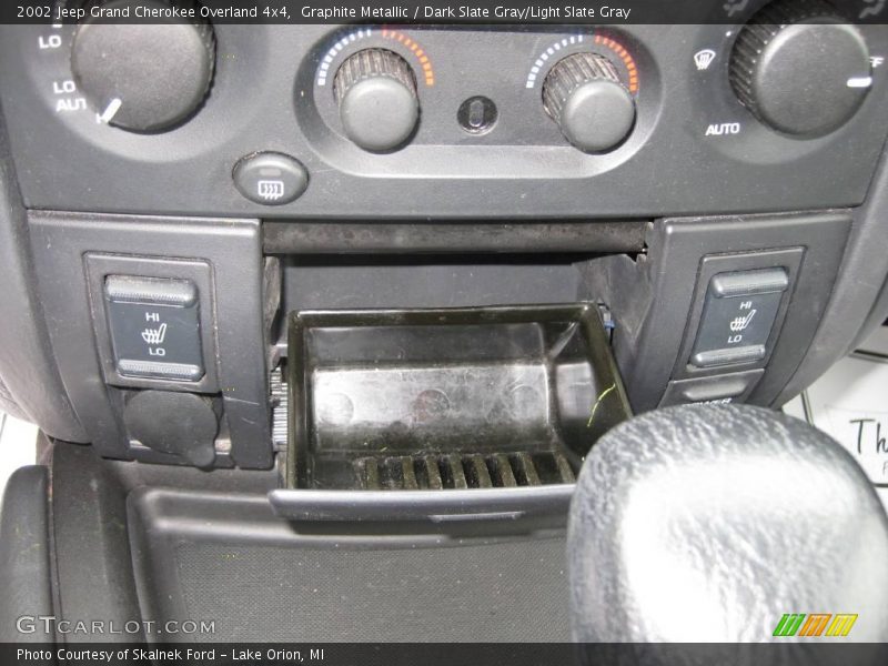 Graphite Metallic / Dark Slate Gray/Light Slate Gray 2002 Jeep Grand Cherokee Overland 4x4