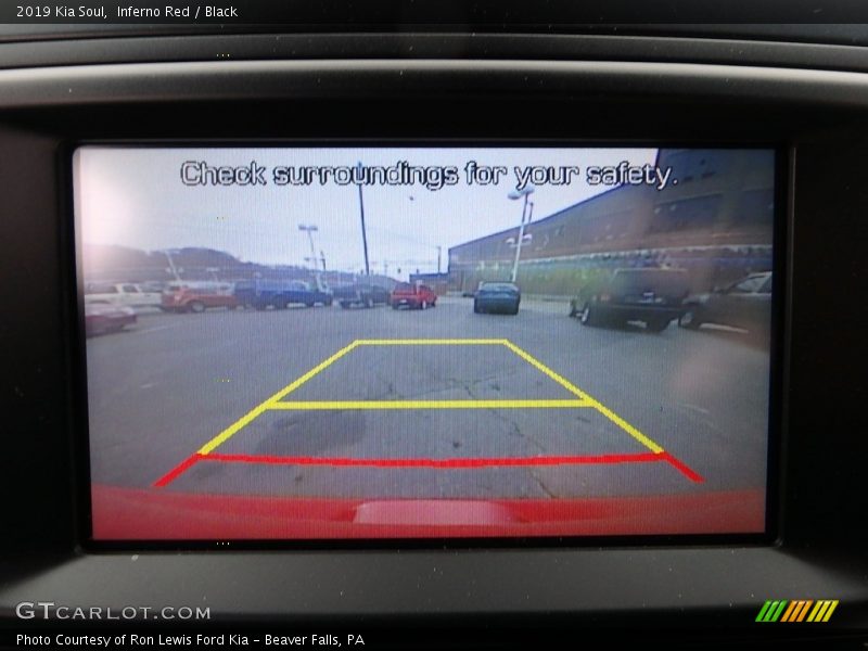 Inferno Red / Black 2019 Kia Soul