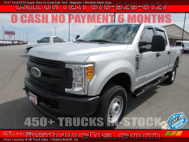 Magnetic / Medium Earth Gray 2017 Ford F250 Super Duty XL Crew Cab 4x4