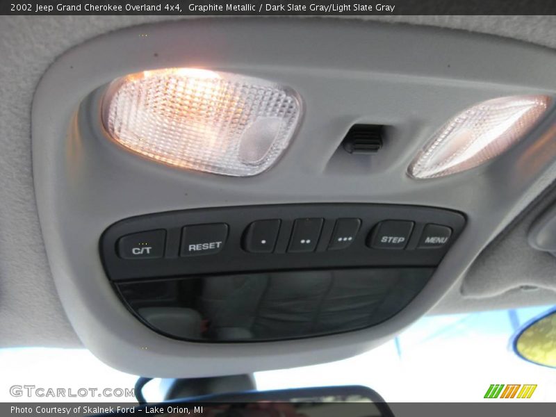 Graphite Metallic / Dark Slate Gray/Light Slate Gray 2002 Jeep Grand Cherokee Overland 4x4