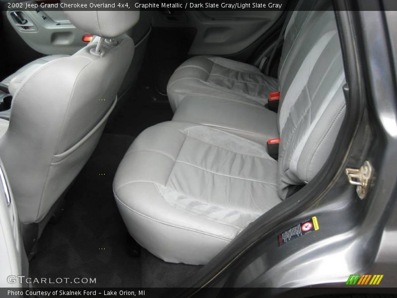 Graphite Metallic / Dark Slate Gray/Light Slate Gray 2002 Jeep Grand Cherokee Overland 4x4