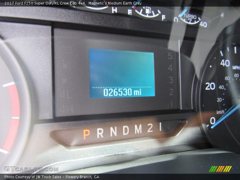 Magnetic / Medium Earth Gray 2017 Ford F250 Super Duty XL Crew Cab 4x4