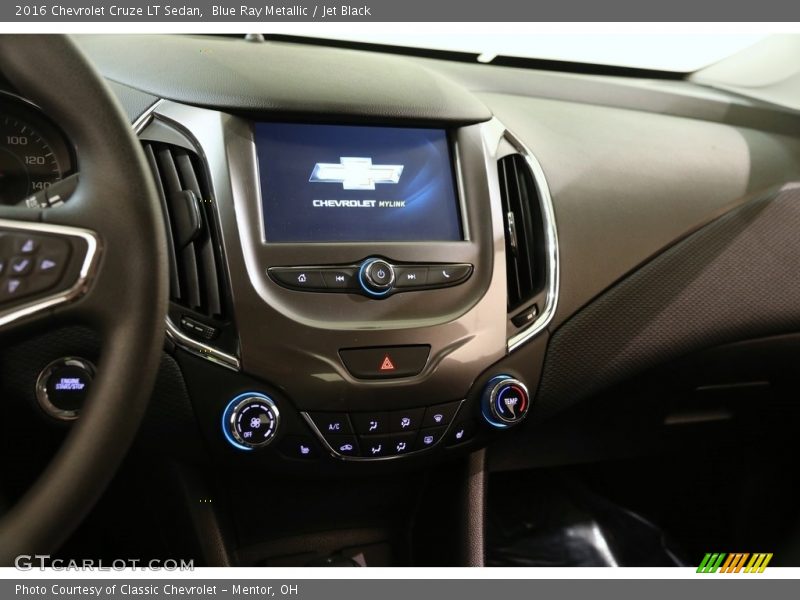 Blue Ray Metallic / Jet Black 2016 Chevrolet Cruze LT Sedan