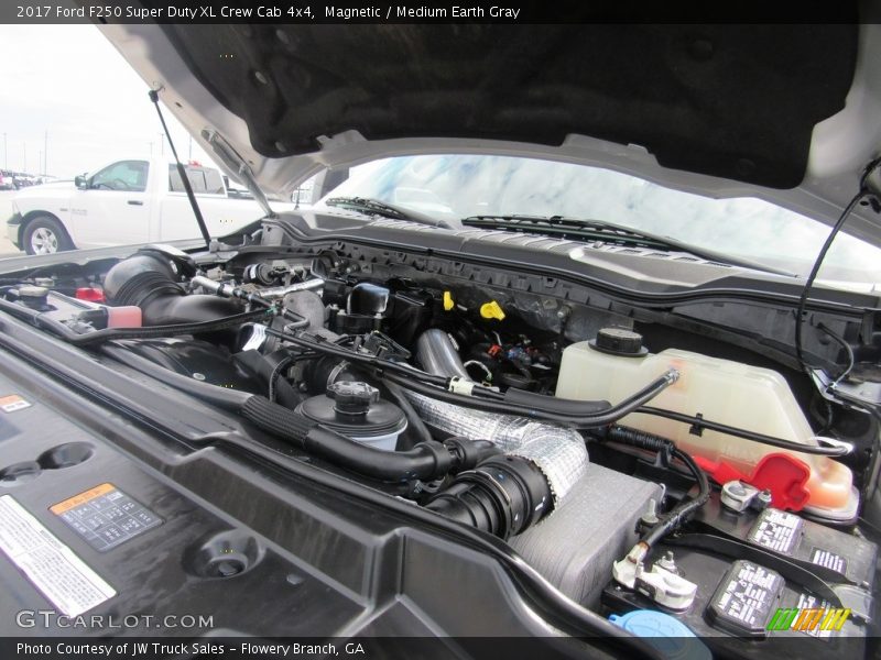Magnetic / Medium Earth Gray 2017 Ford F250 Super Duty XL Crew Cab 4x4