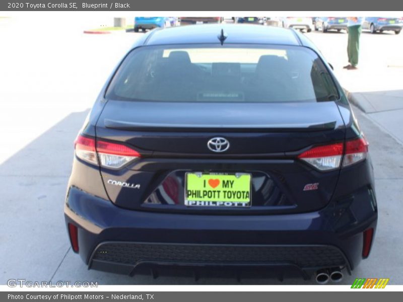 Blueprint / Black 2020 Toyota Corolla SE