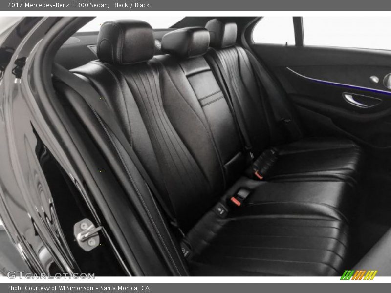Black / Black 2017 Mercedes-Benz E 300 Sedan