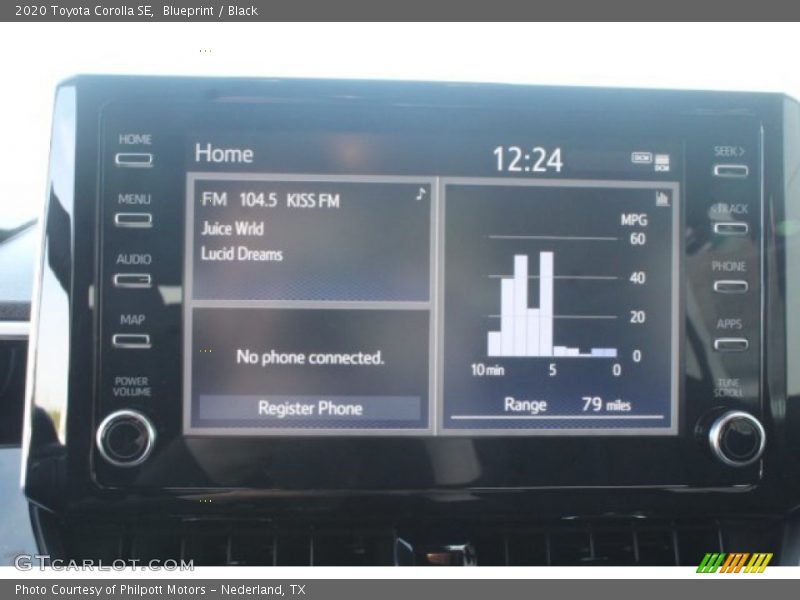Blueprint / Black 2020 Toyota Corolla SE