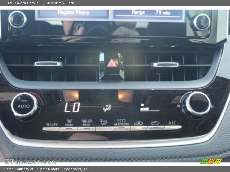 Blueprint / Black 2020 Toyota Corolla SE