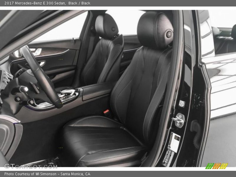 Black / Black 2017 Mercedes-Benz E 300 Sedan