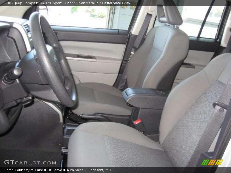 Bright Silver Metallic / Pastel Slate Gray 2007 Jeep Compass RALLYE Sport