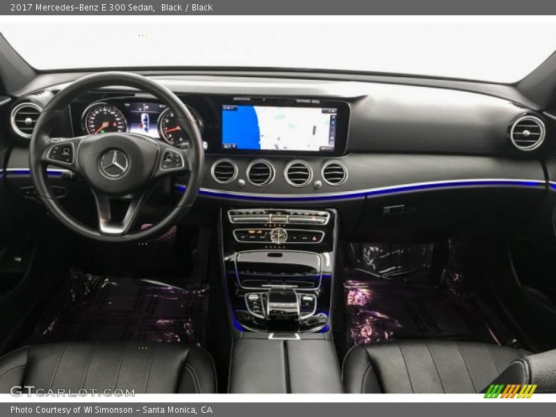 Black / Black 2017 Mercedes-Benz E 300 Sedan