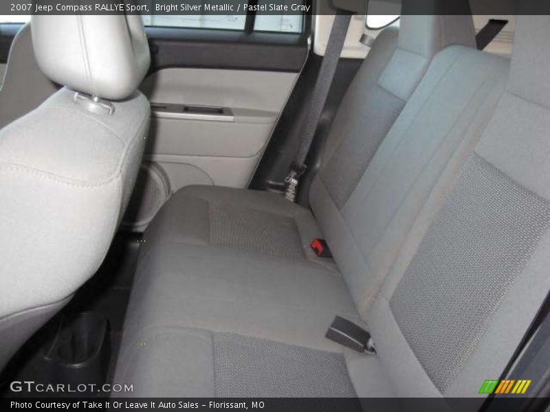 Bright Silver Metallic / Pastel Slate Gray 2007 Jeep Compass RALLYE Sport