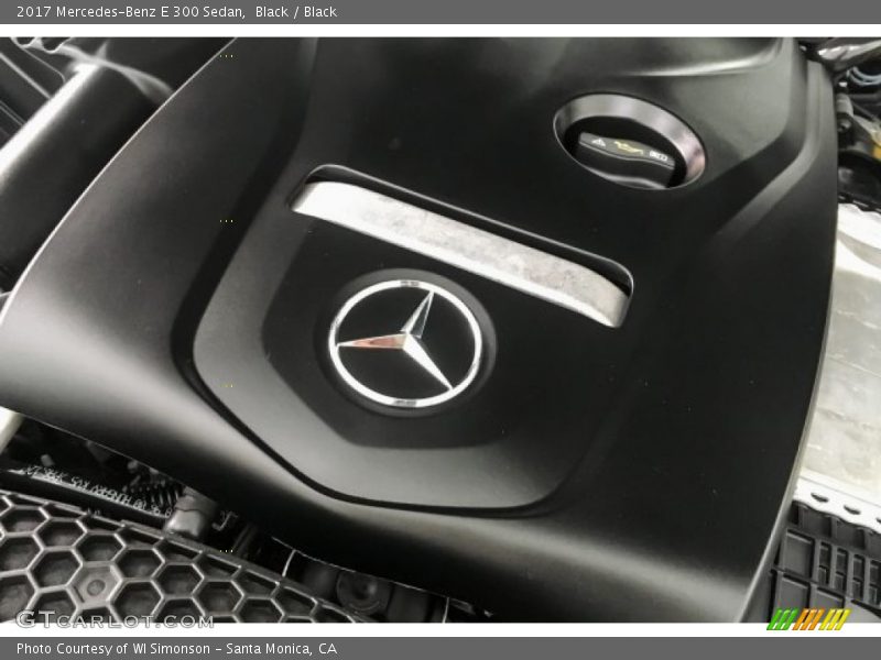 Black / Black 2017 Mercedes-Benz E 300 Sedan